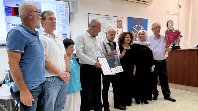 הענקת אות ההגנה למשפחות הלוחמים הדרוזים