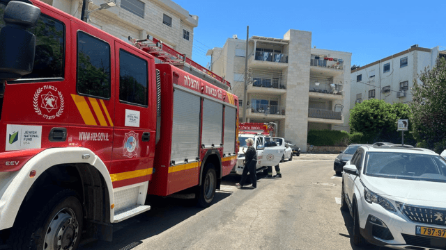 השריפה ברחוב החרוב חיפה