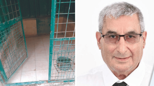 מאושפז בבית החולים. מאיר דהן
