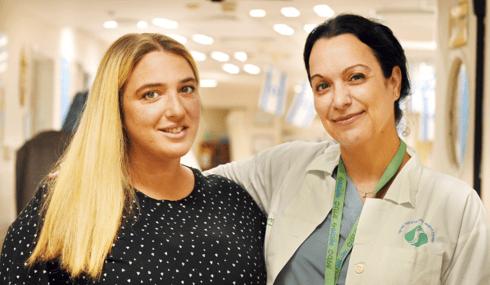 ד"ר ענת חורב והמטופלת אדל גיטמן