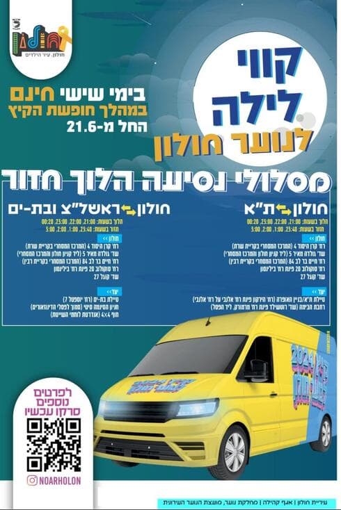 קווי הלילה בחולון