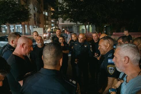 מזירת הרצח ברחוב ש"י עגנון בבת ים