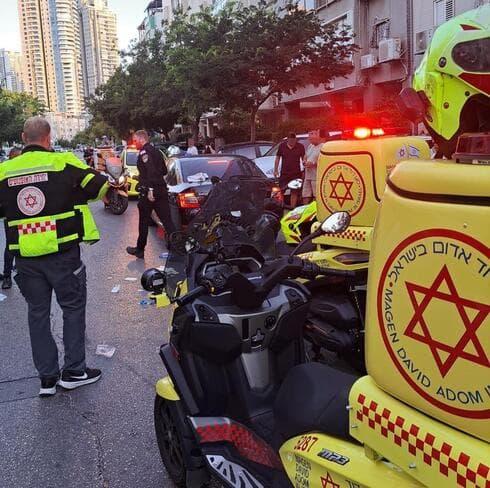 מזירת הרצח ברחוב ש"י עגנון בבת ים