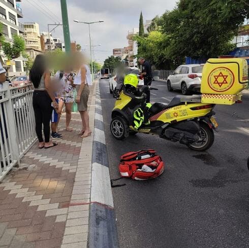 זירת התאונה