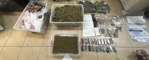 הסמים שנמצאו בדירה של תושב בת ים