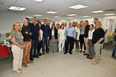 מנכ"ל משרד הבריאות, משה בר סימן טוב, במרפאות מחוז צפון 
