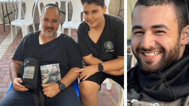 אביו של יאיר אביטן ז"ל עם זוג התפילין