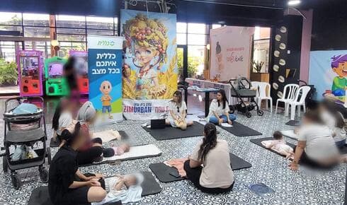 מפגש אמהות ותינוקות בבית שאן
