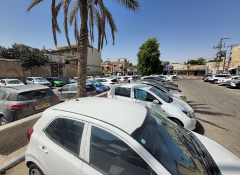 חניון הפלמ"ח בבאר שבע. חינם