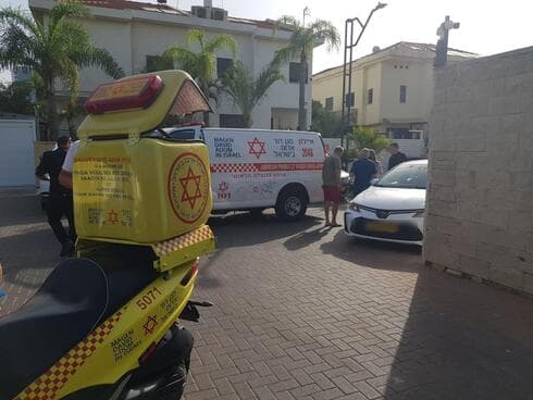 מזירת האירוע בראשון לציון