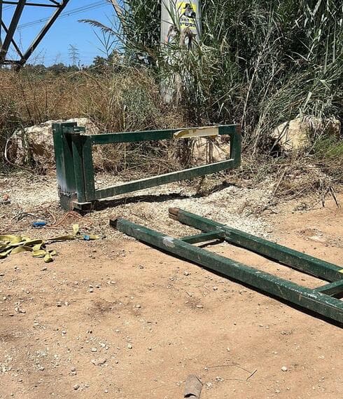 ונדליזם באזור המפל הנסתר ומבנה אבו רבאח