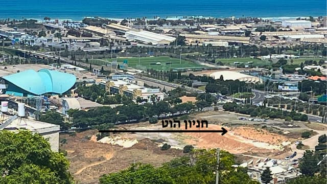 החלו העבודות בחניון הוט