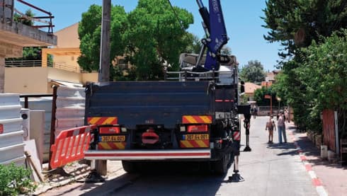 העבודות ברחוב כנרת בראשון לציון