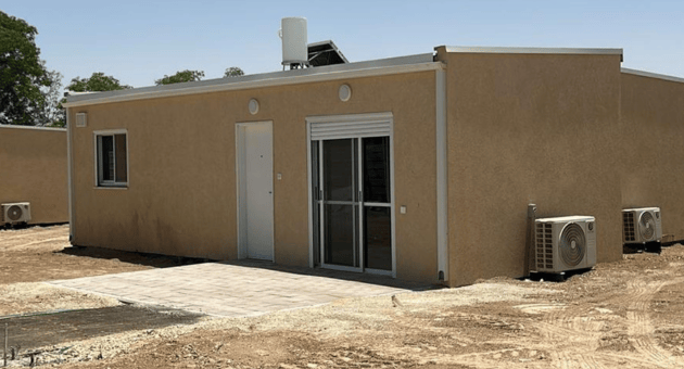 בית במתחם כיסופים ביישוב עומר (צילום: דוברות מינהלת תקומה) קיבוץ כיסופים