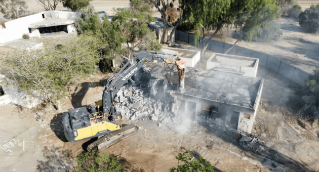 עבודות ההריסה עבודות ההריסה