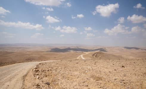 השטח בו יקום כפר הסטודנטים 