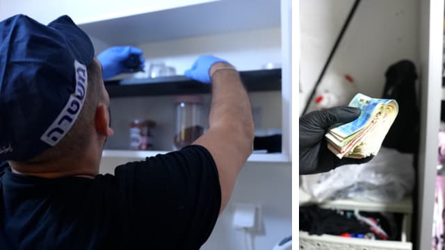 החיפוש אצל סוחרי הסמים