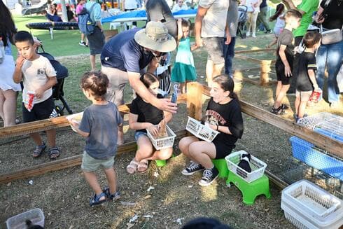 פעילויות להורים וילדים בגינות הציבוריות בעיר