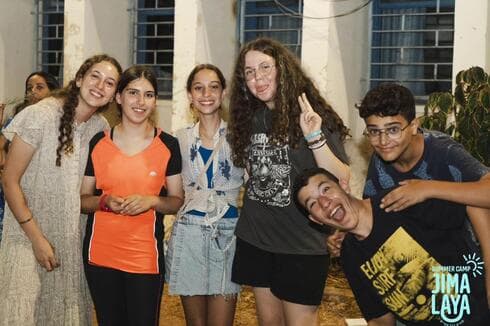 הילדים שהשתתפו במחנה. חוויה בלתי נשכחת