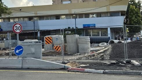 עבודות הרכבת הקלה בחולון 