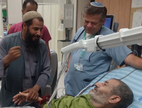 החטוף פרחאן קאדי בבית החולים סורוקה
