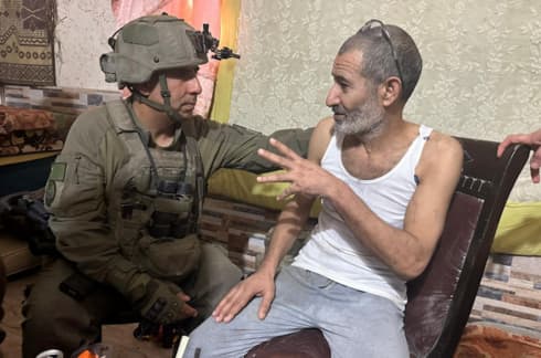 פרחאן קאדי ומפקד אוגדה 162, תא״ל איציק כהן 