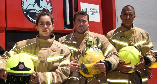 מימין לשמאל: איציק סויסה, עופר לביא ומאי פרץ