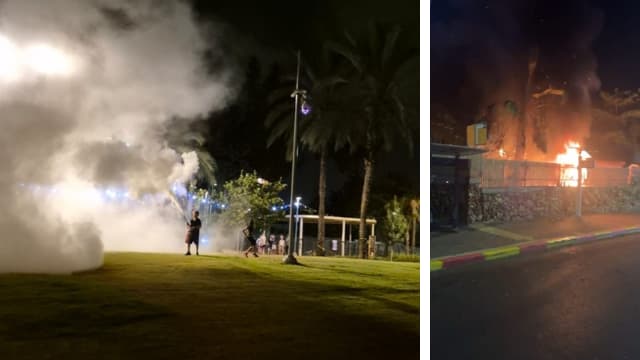 ונדליזם בהוד השרון