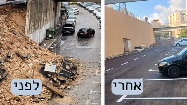 קריסת הקיר באפריל 23 והמצב היום אחרי השיקום