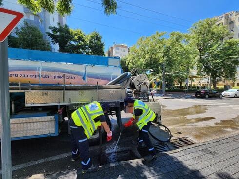 בראשון לציון מתכוננים לגשם הראשון