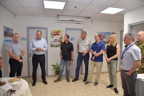 ביקור ביחידות התמך