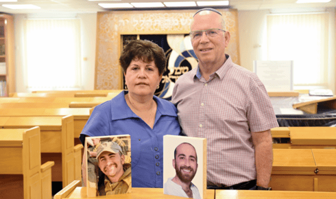 שמחה ומאיר ברנדס (צילום: קובי קואנקס) שמחה ומאיר ברנדס