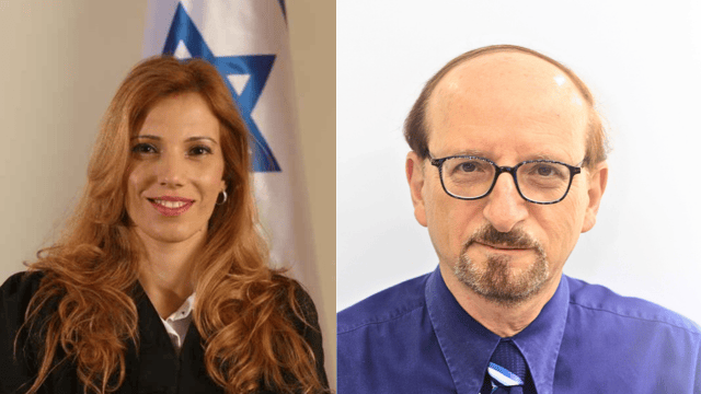 נציג התביעה עו"ד יוסי מאיר והשופטת תמי לוי יטח