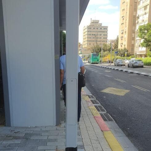 תחנת האוטובוס בחולון 