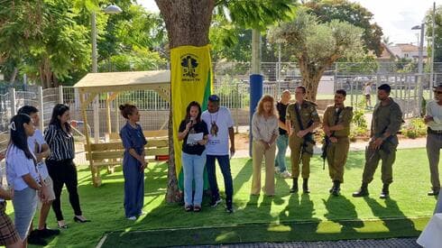 חנוכת בית הספר אדם לזכרו של סרן איתי מאור ז"ל בכפר סבא