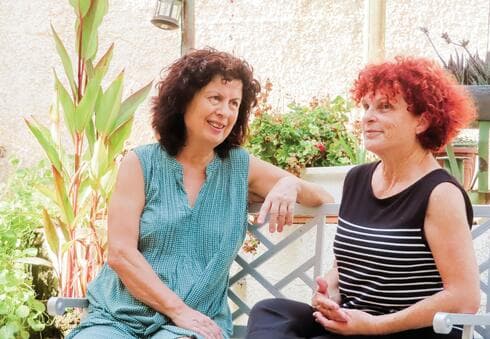 פלג (מימין) וצור. "אנשים לא יודעים מאיפה זה בא להם" 