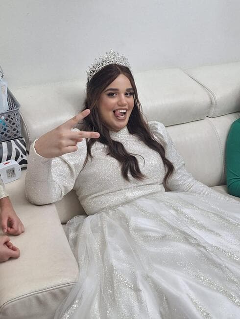 "החתונה הכי מיוחדת שיכולתי לדמיין". סיון, הכלה הטרייה