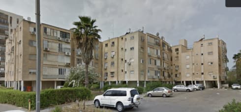 פרויקט פינוי בינוי ביאליק בחולו. הבניינים כיום 