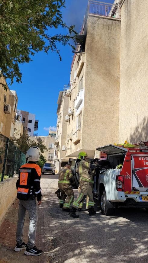 השריפה ברחוב היבנר פתח תקוה