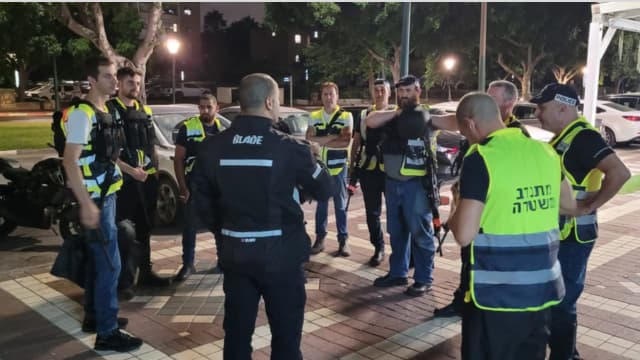 חברי כיתות הכוננות של קרית ביאליק