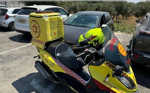 זירת הפגיעה באזור נהריה 