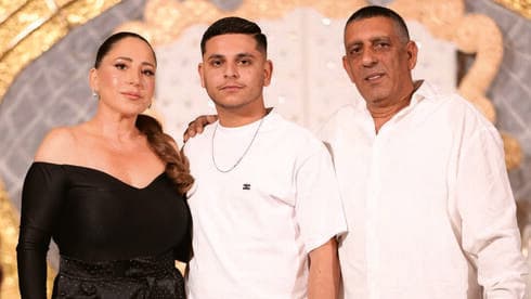 נחמה ומאיר עם בנם נועם ז"ל