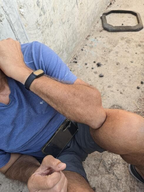 הנהג הפצוע