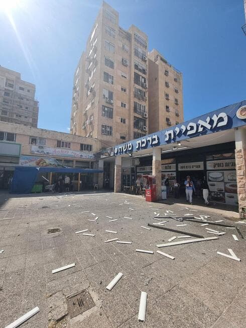 פגיעה ישירה בקרית ים