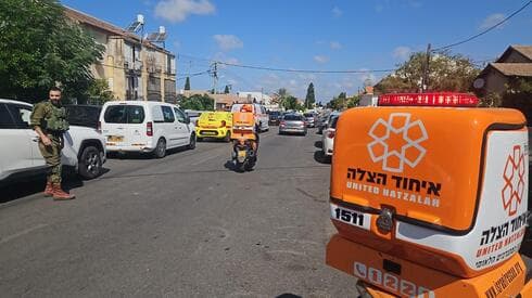 מזירת האירוע בחדרה