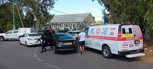 מזירת האירוע בחדרה
