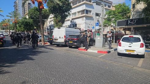 מזירת האירוע בחדרה