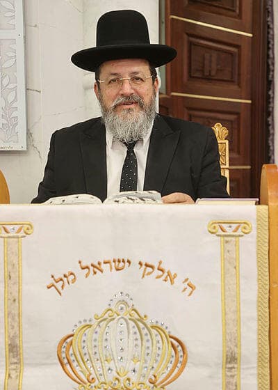 הרב אליהו בר שלום. "מאחל שנהיה טובים"