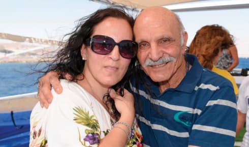 שלמה מנצור החטוף עם בתו דקלה ספיר