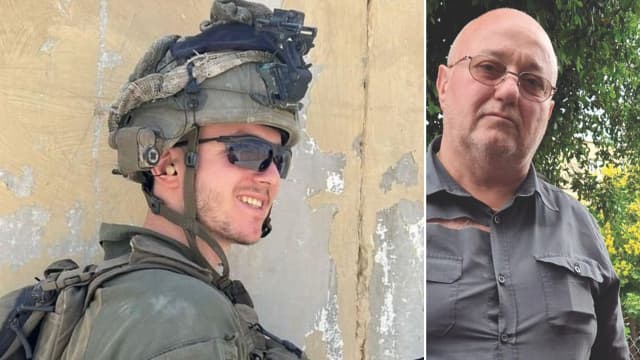  האב דוד איטקין ובנו נזר ז"ל